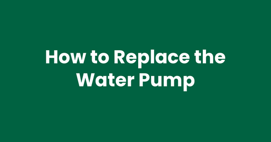 How to Replace the Water Pump
