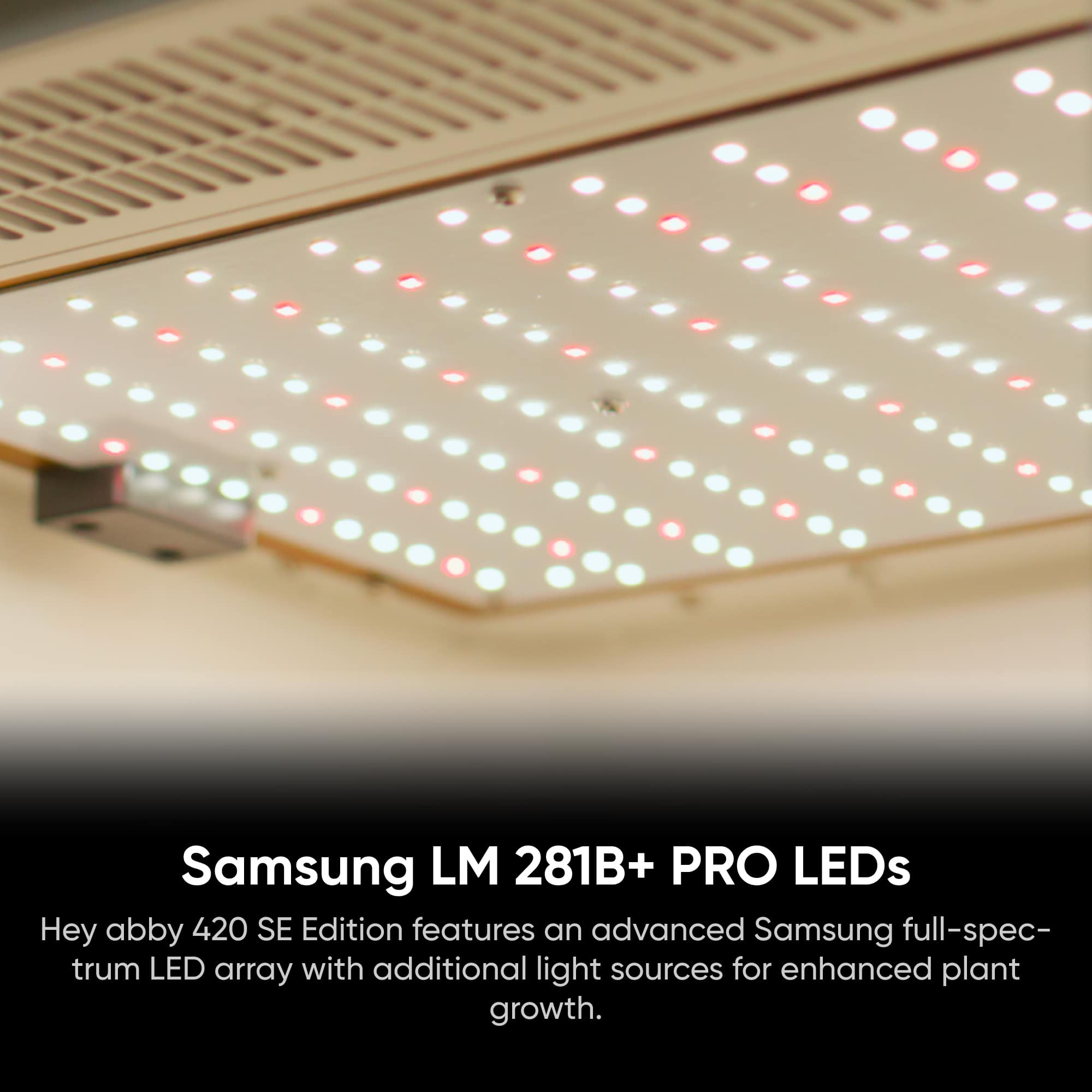 Hey abby 420 se all-in-one grow box_Samsung LED grow light