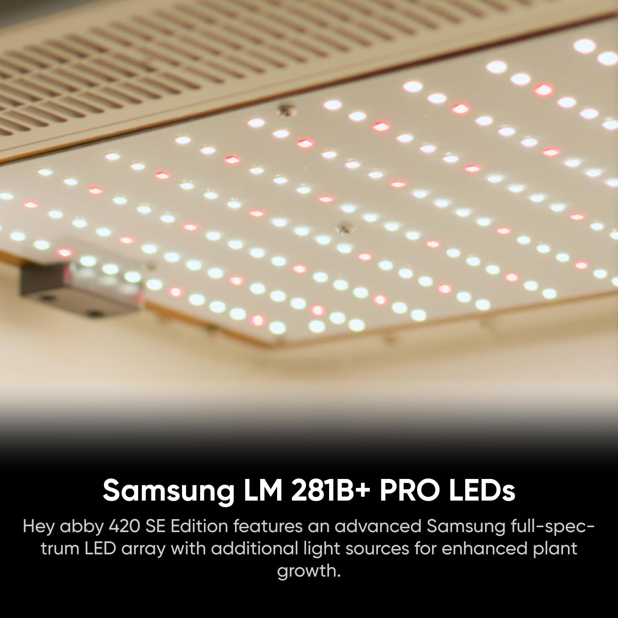 Hey abby 420 se grow box_Samsung LED grow light