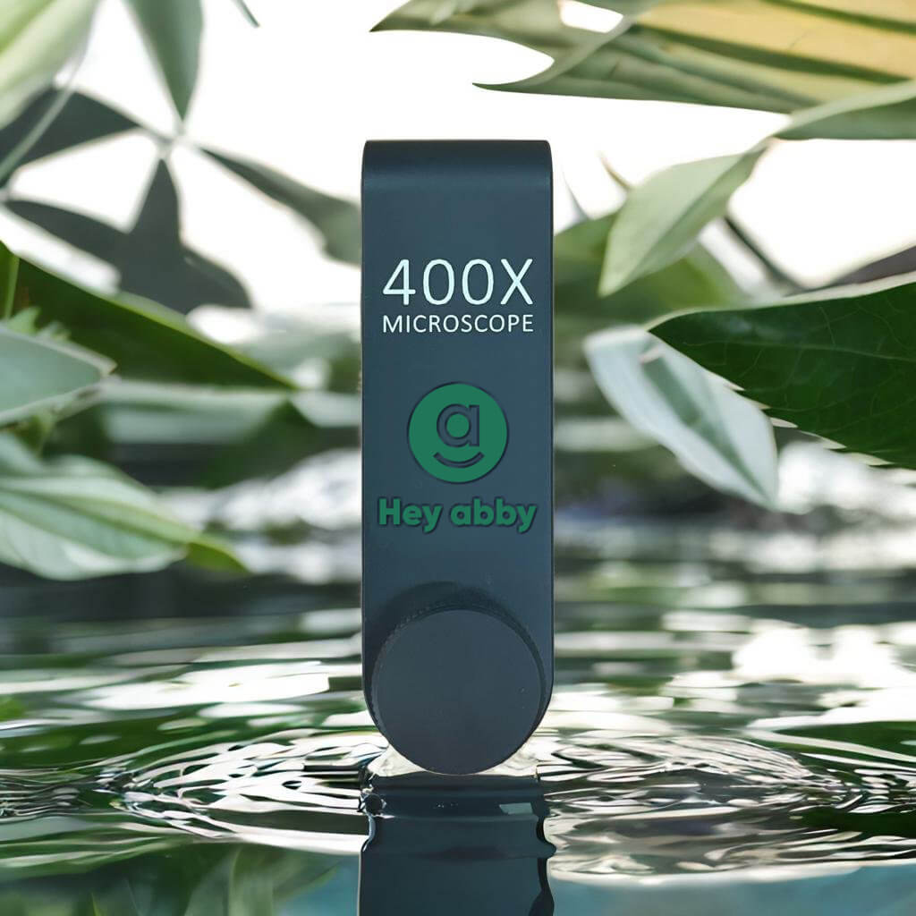iphone and android microscope lens 400X for cannabis harvest